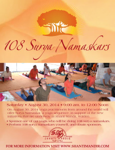 108 Surya Namaskar-2014
