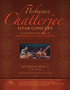 Purbayan Chatterjee Concert Flyer-May 2015