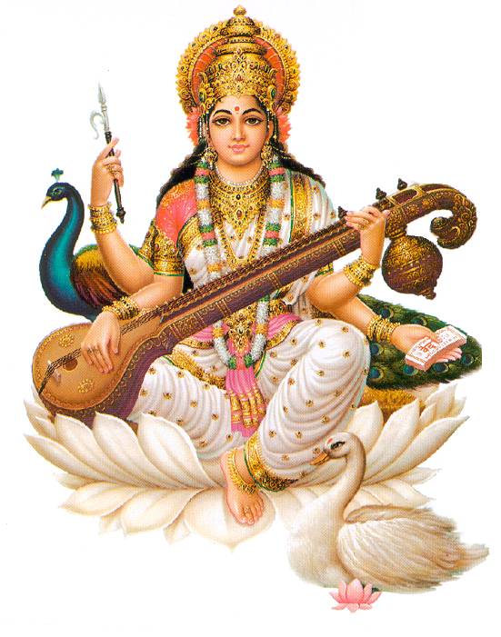 hindu-goddess-saraswati-wallpaper - Shanti Mandir